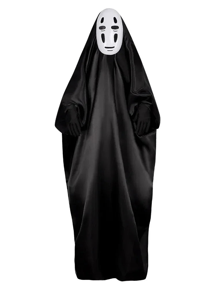 No-Face Anime Cosplay Costume