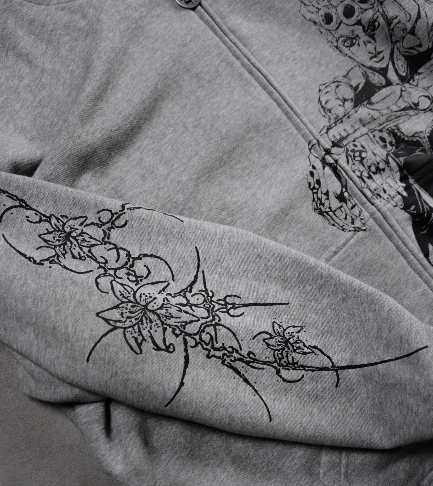 JJBA Harajuku Zip-Up Hoodie