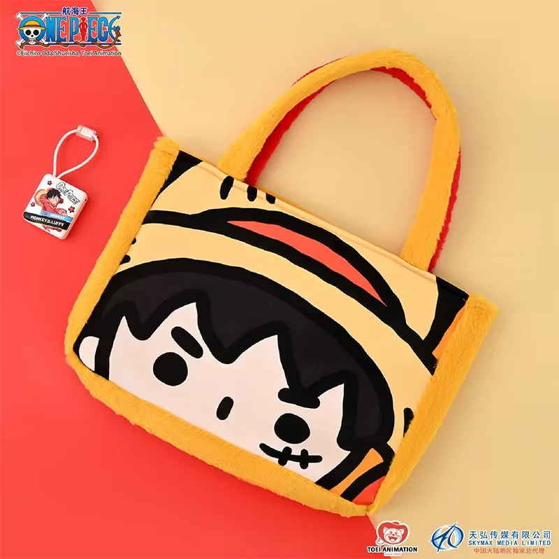 One Piece Furry Tote Bag
