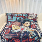 Anime Cotton Throw Blanket