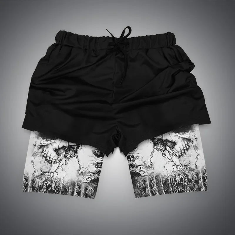 All Animes 2-in-1 Gym Shorts