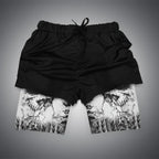 All Animes 2-in-1 Gym Shorts