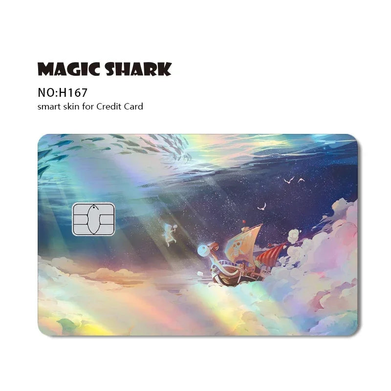 One Piece Holographic Card Stickers