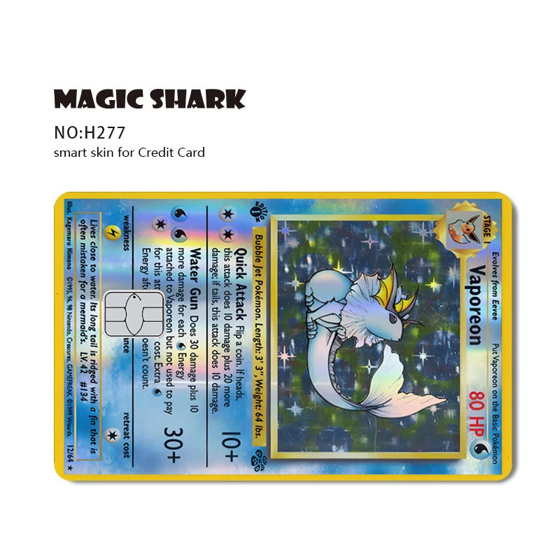 Pokemon Holographic Card Skin