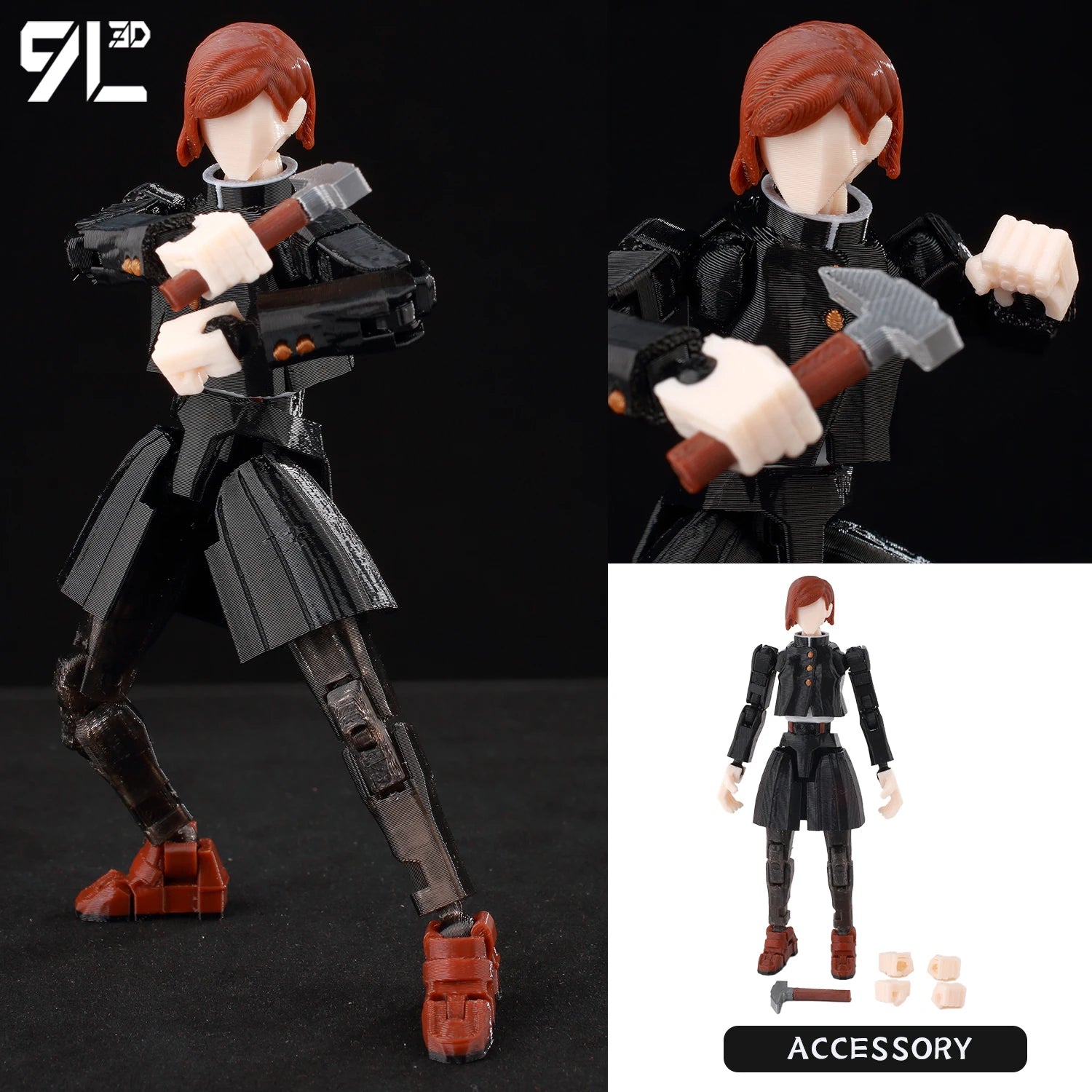 JJK Movable Action Figures