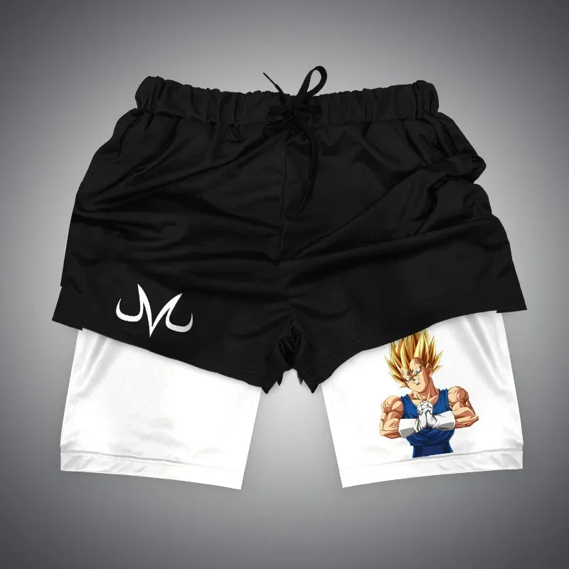 All Animes 2-in-1 Gym Shorts