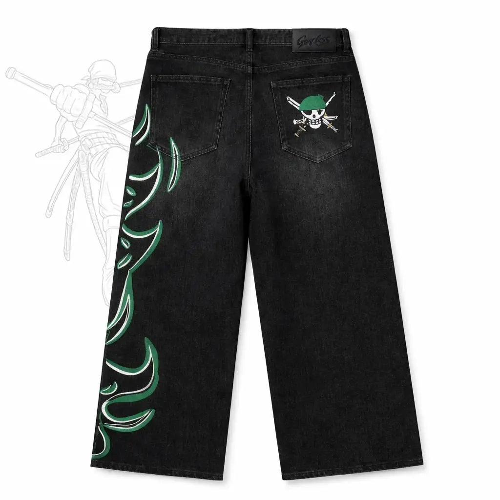 Zoro Graphic Jeans