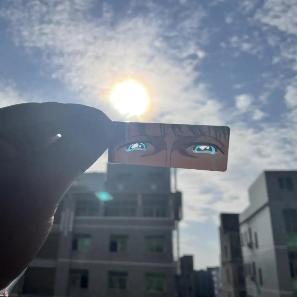 One Piece Acrylic Shining Eyes Keychain