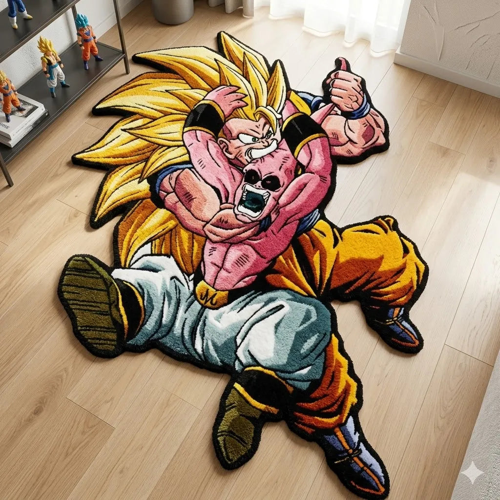 Dragon Ball Z Goku VS Buu Rug