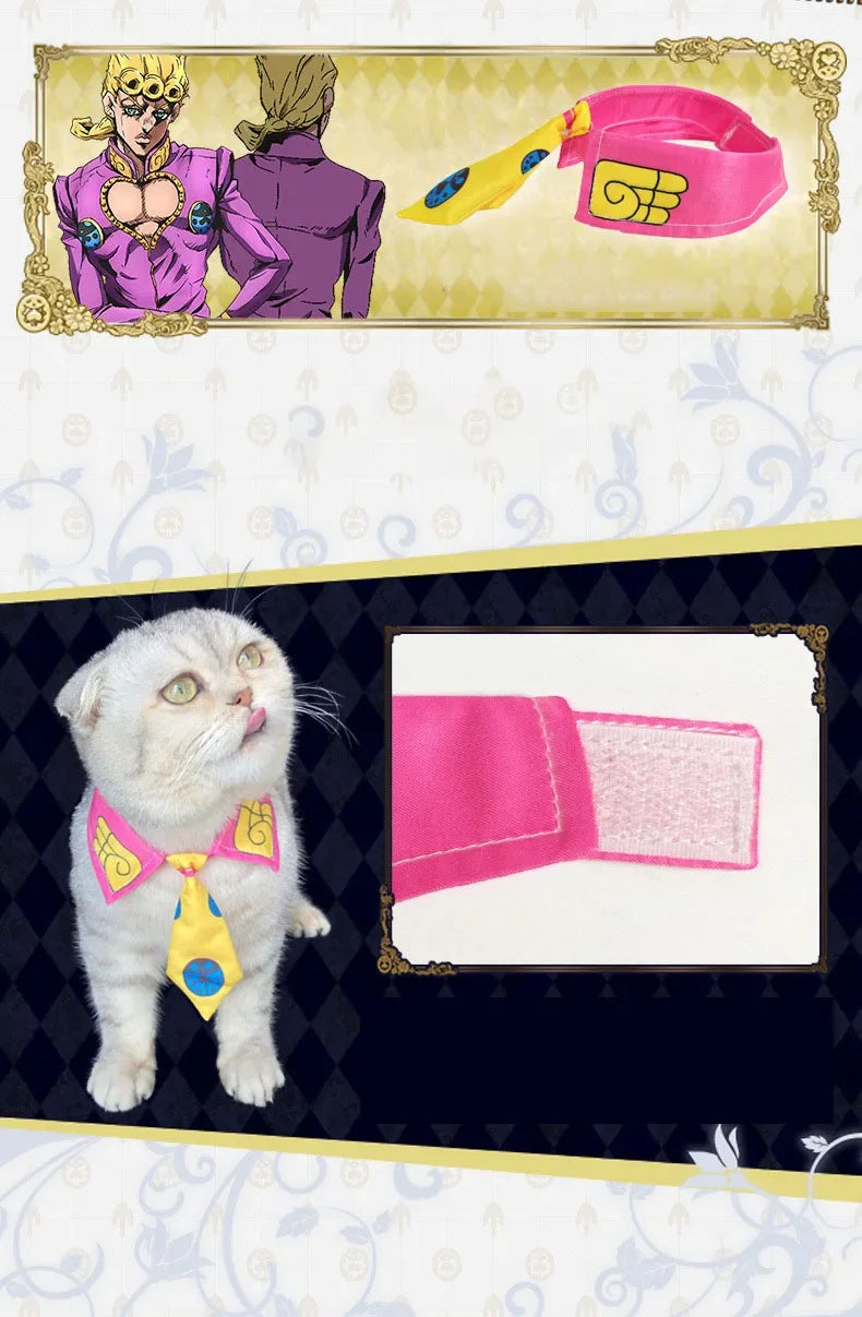 JJBA Pet Cosplay Tie
