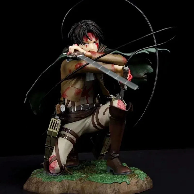 Levi Battle Damage 18cm Figure