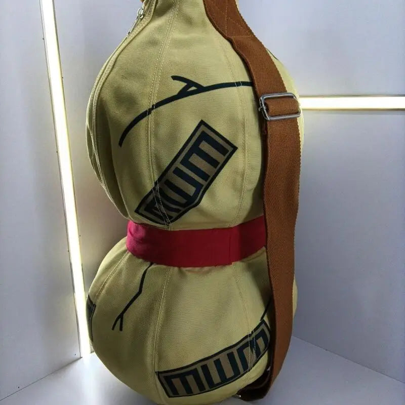 Gaara Gourd Naruto Canvas Backpack & Cosplay Bag