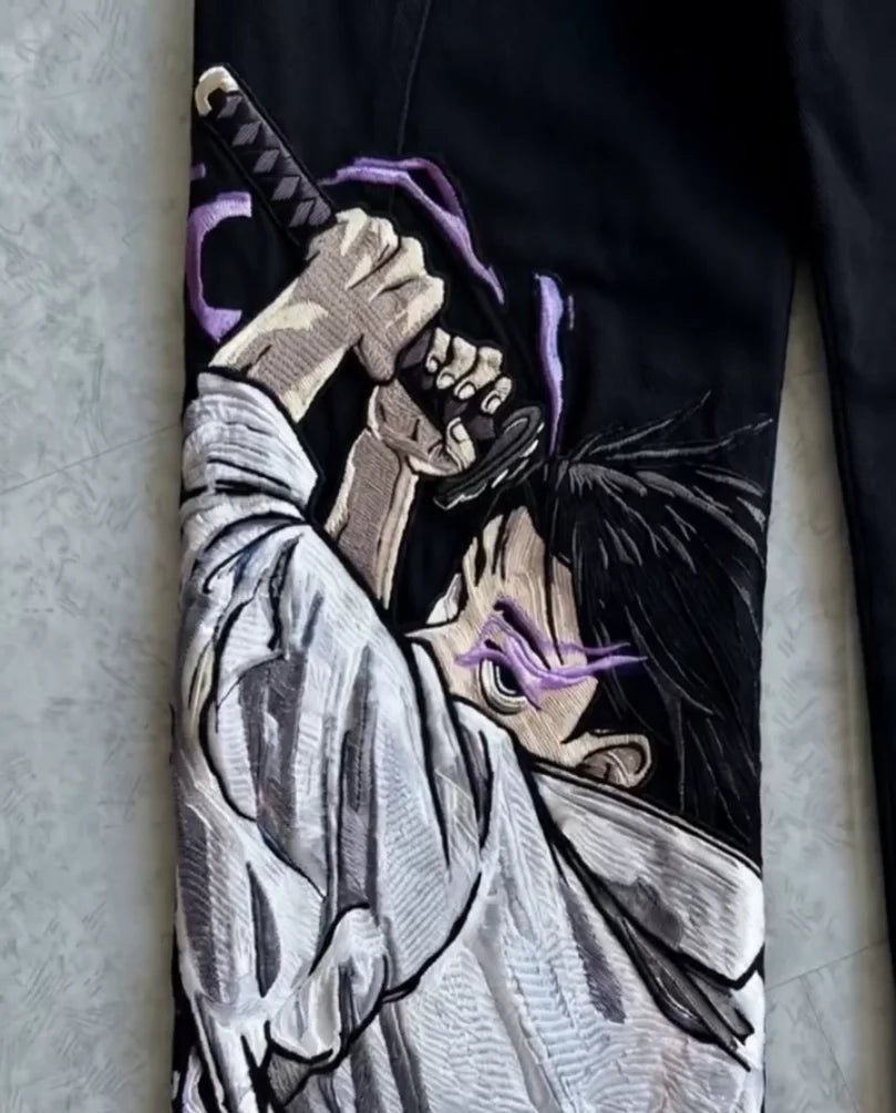 Yuta Okkotsu Embroidered Jeans