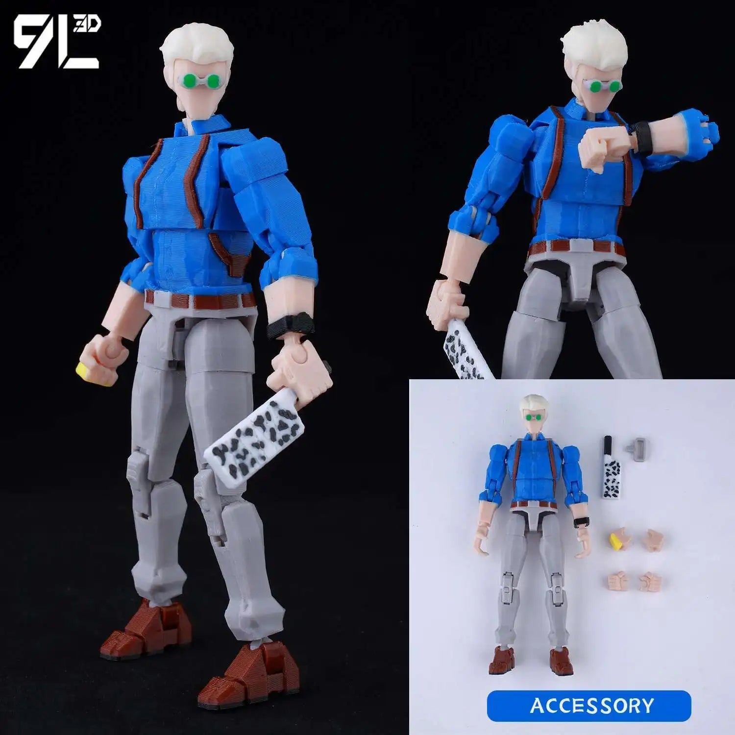 JJK Movable Action Figures
