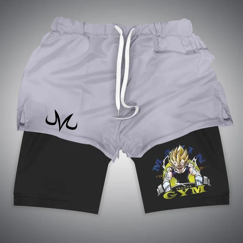All Animes 2-in-1 Gym Shorts