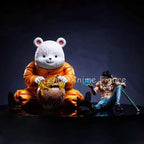 One Piece Bepo & Trafalgar Law PVC Action Figure – 18cm Oka Shichibukai Statue