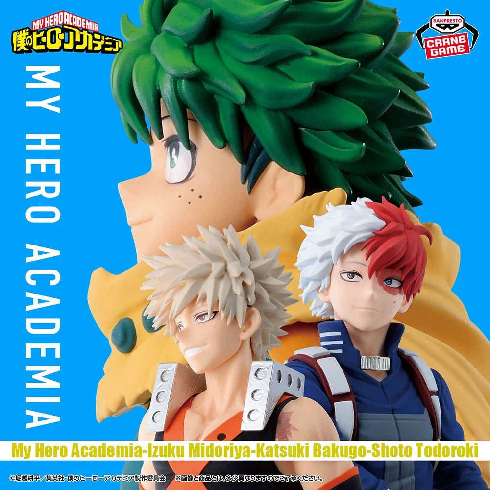 MHA Deku, Bakugo & Todoroki 22cm Anime Figures
