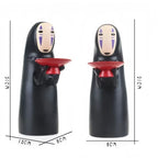 No-Face Piggy Bank Figure