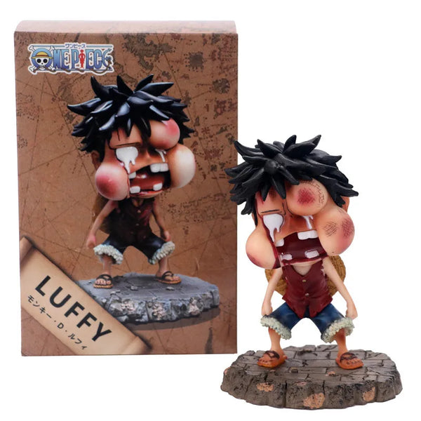 Punched Luffy Figure