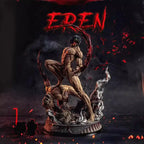 Eren Jaeger Attack on Titan 29cm Statue