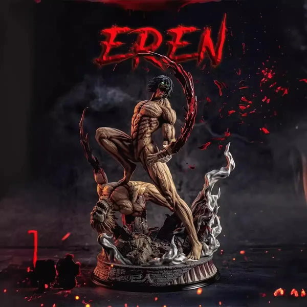 Eren Jaeger Attack on Titan 29cm Statue