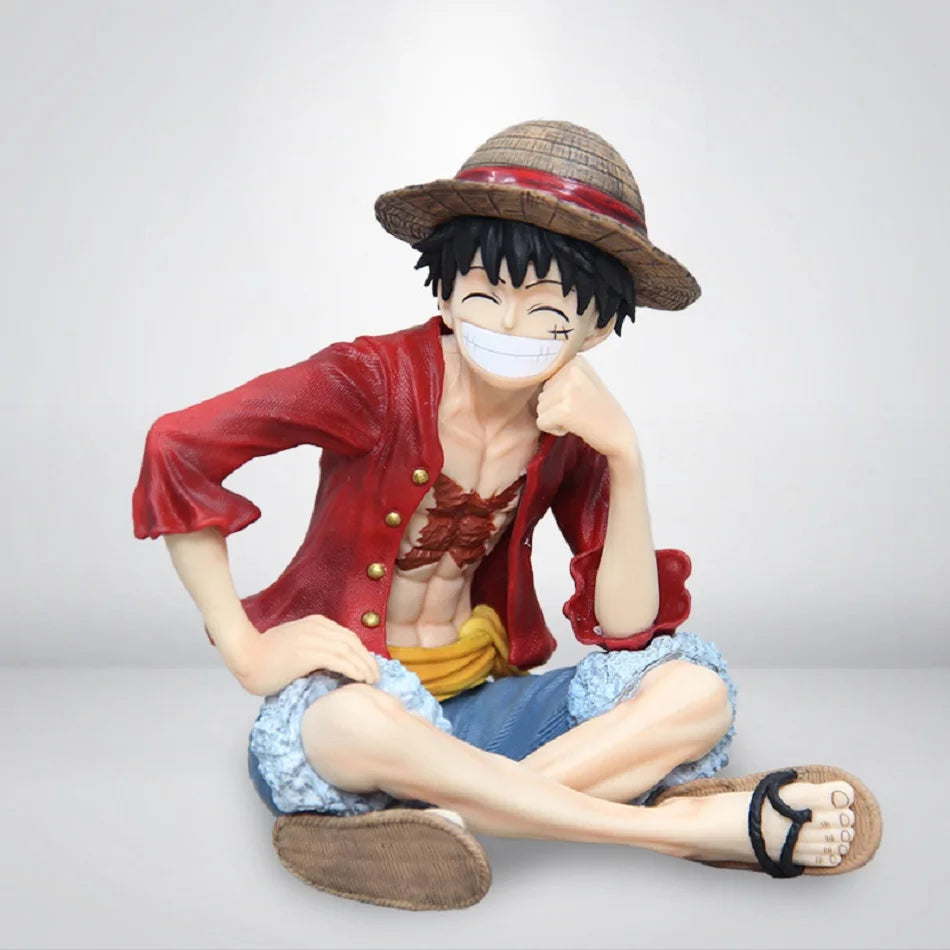 Sitting Smiling Luffy Figure