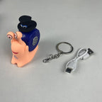Den Den Mushi Sound Recording Keychain – Luffy, Sabo & Ace