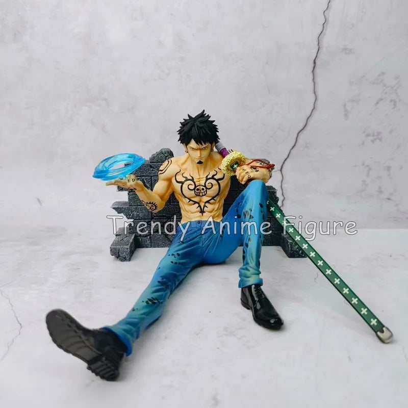 One Piece Bepo & Trafalgar Law PVC Action Figure – 18cm Oka Shichibukai Statue