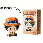One Piece Sun God Nika Luffy Micro Building Block Set