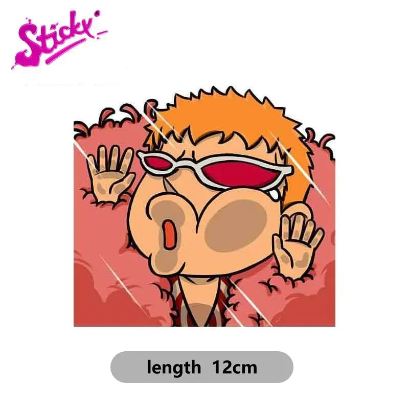 Funny One Piece Sticker