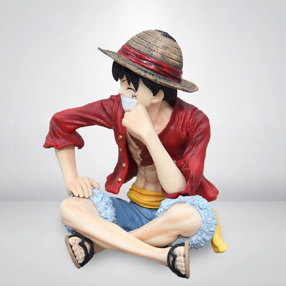Sitting Smiling Luffy Figure