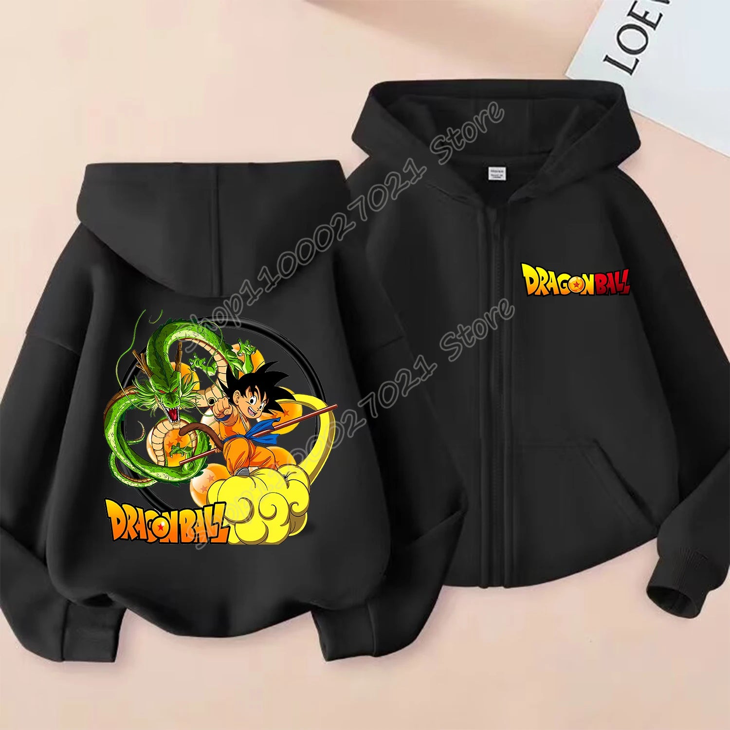Goku Zipper Hoodie