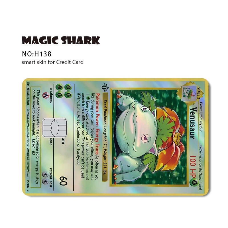 Pokemon Holographic Card Skin