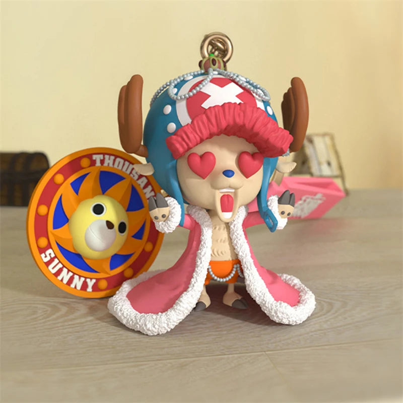 Luffy & Chopper Kawaii PVC Keychain