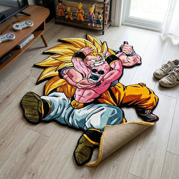 Dragon Ball Z Goku VS Buu Rug