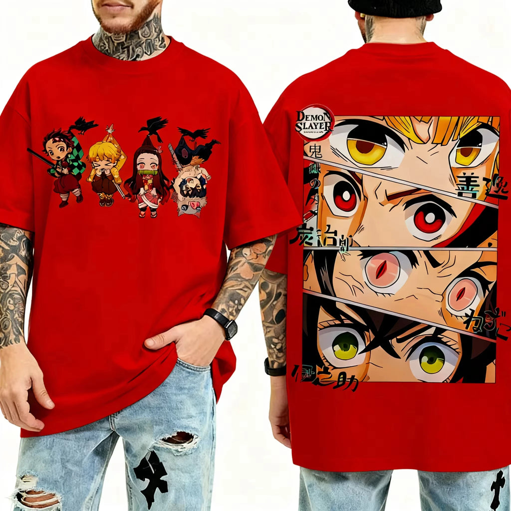 Demon Slayer Eyes Graphic T-Shirt