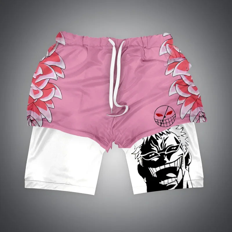 All Animes 2-in-1 Gym Shorts