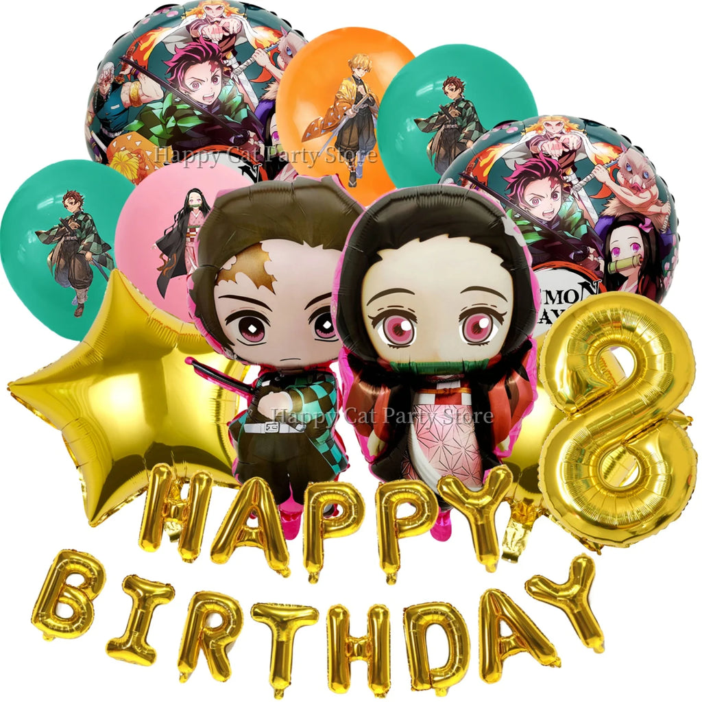 Demon Slayer Balloon Set