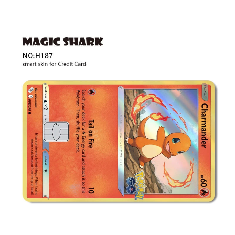 Pokemon Holographic Card Skin