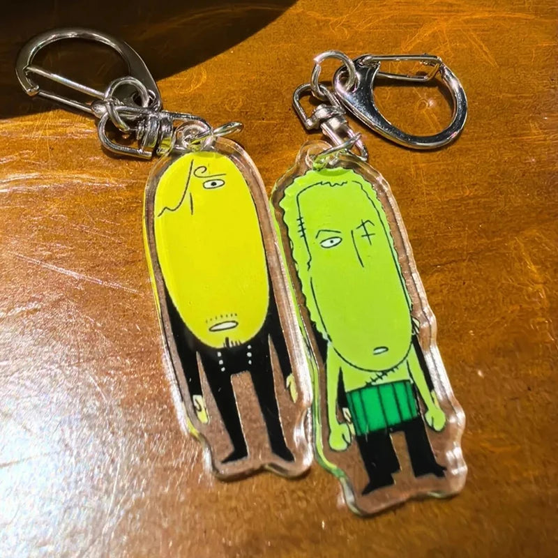 Zoro & Sanji Acrylic Keychain