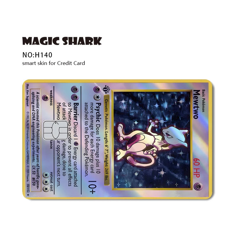Pokemon Holographic Card Skin