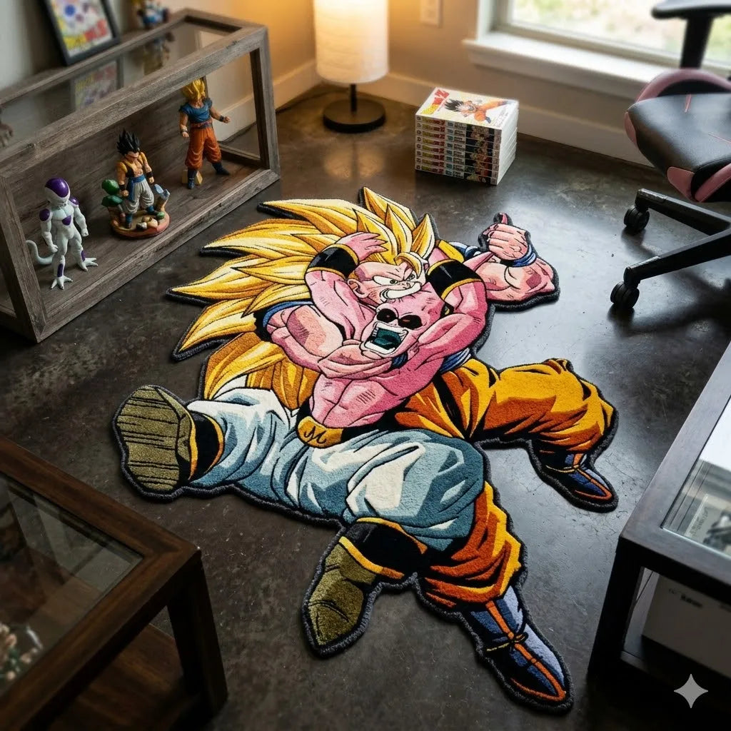 Dragon Ball Z Goku VS Buu Rug