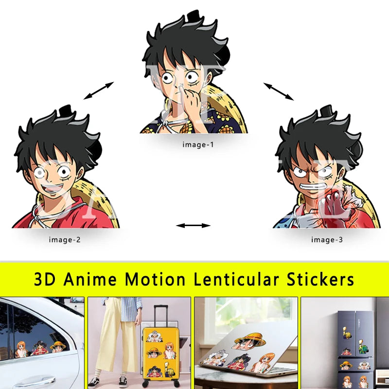 One Piece 3D Stickers