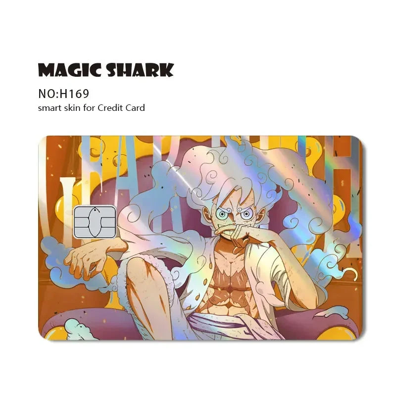 One Piece Holographic Card Stickers