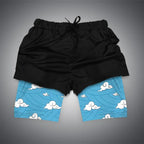 All Animes 2-in-1 Gym Shorts