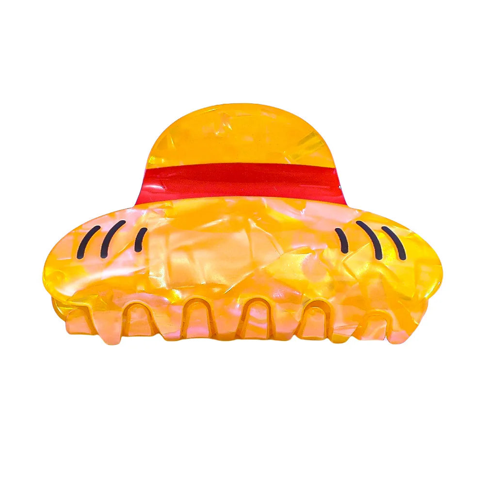 Luffy Hat Hair Clip