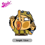 Funny One Piece Sticker