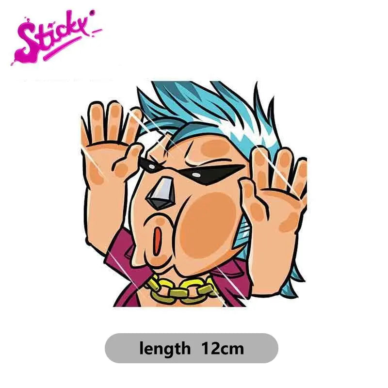 Funny One Piece Sticker