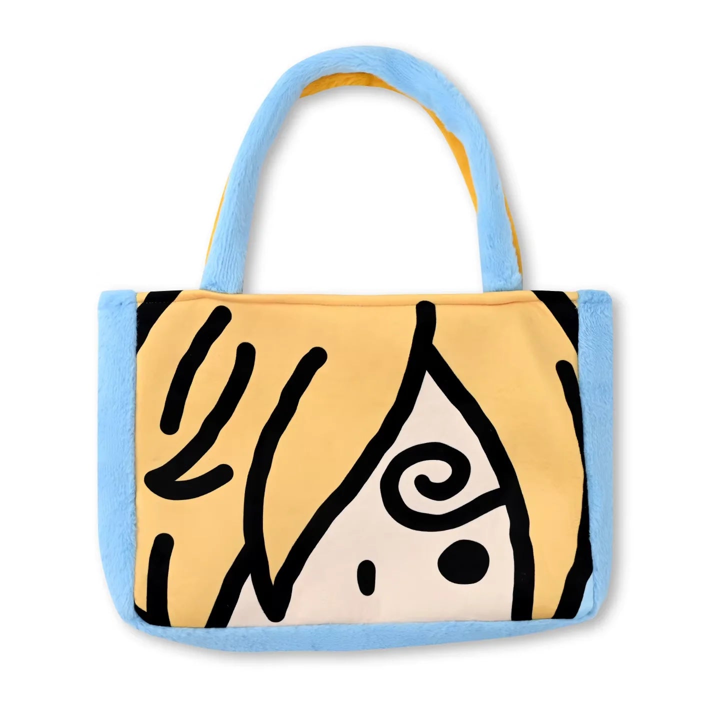 One Piece Furry Tote Bag