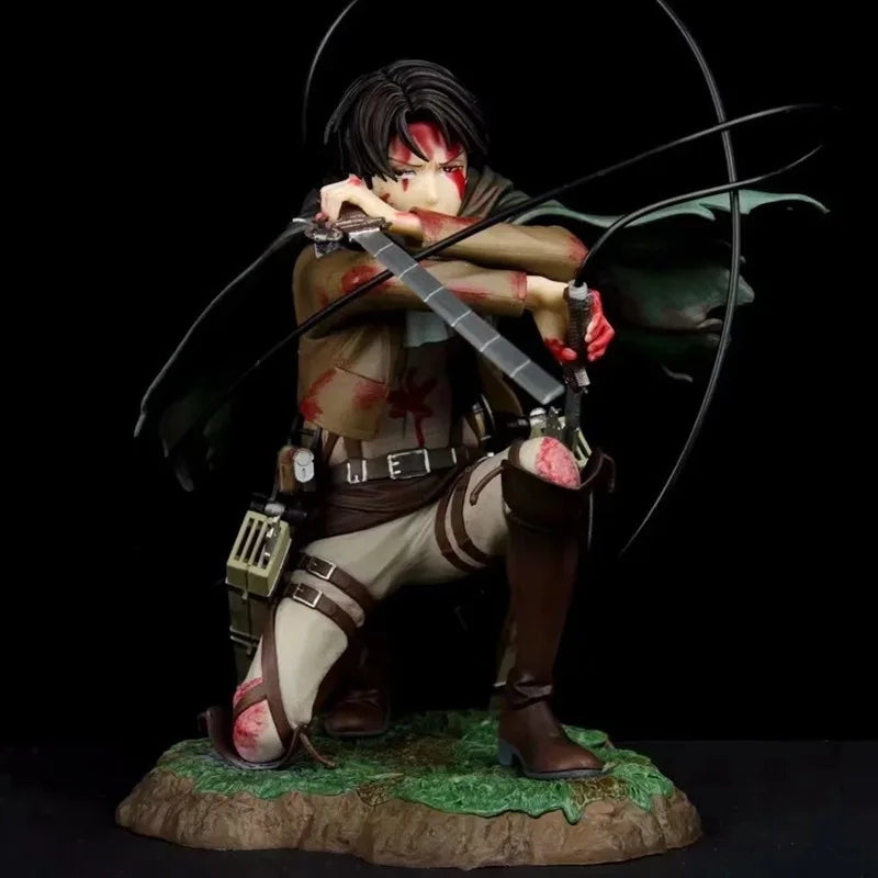 Levi Battle Damage 18cm Figure